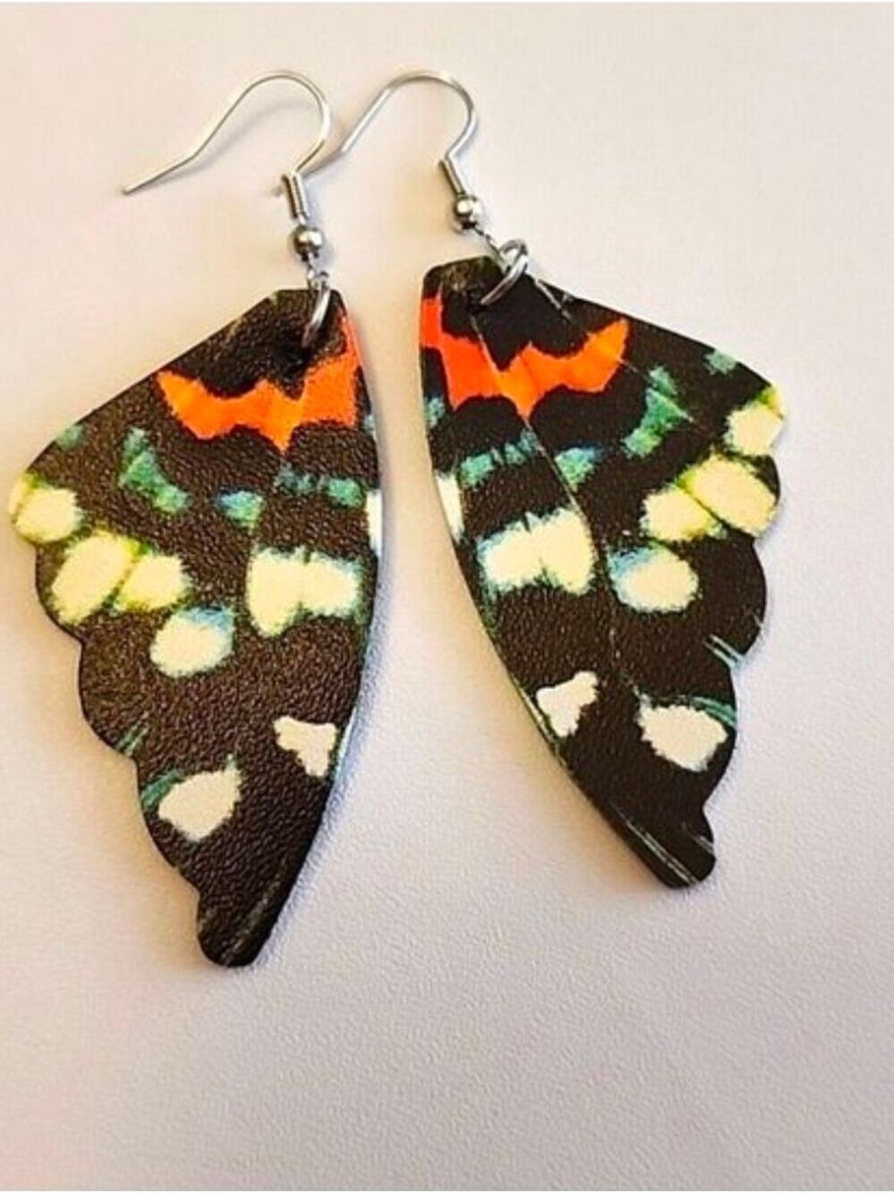 BUTTERFLY Wing Earrings Butterfly Wing Spring Summer Fall